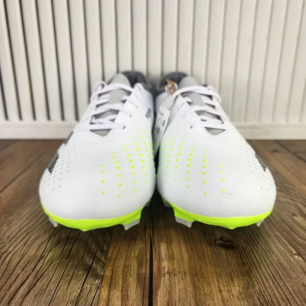 Adidas Predator Accuracy.3 Low FG Mens Sz 10 White Athletic Soccer Cleats GZ0014